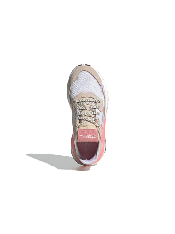 Кроссовки ночные джоггеры Adidas — изображение 4 из 4, белый