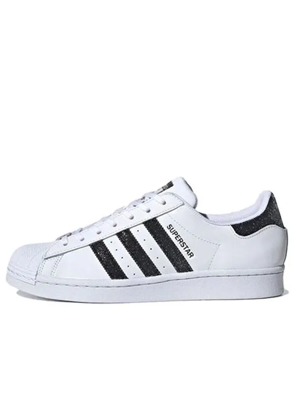 Кроссовки swarovski x superstar 'white black' Adidas — изображение 1 из 4, черный/белый