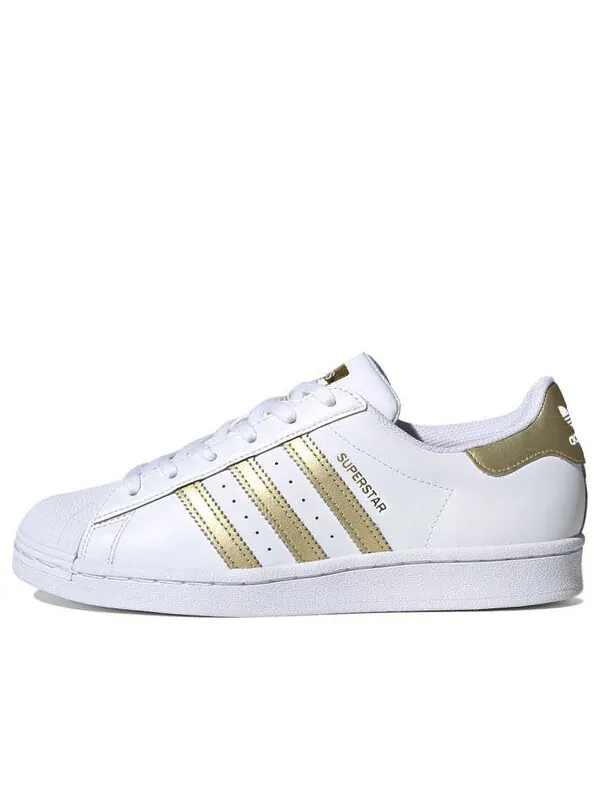 Кроссовки суперзвезда Adidas — изображение 1 из 4, белый/золотистый