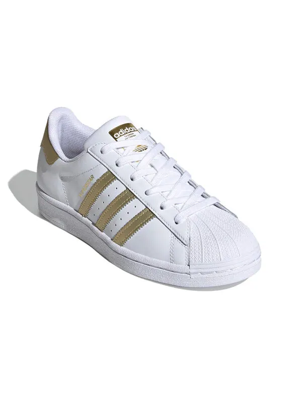 Кроссовки суперзвезда Adidas — изображение 3 из 4, белый/золотистый
