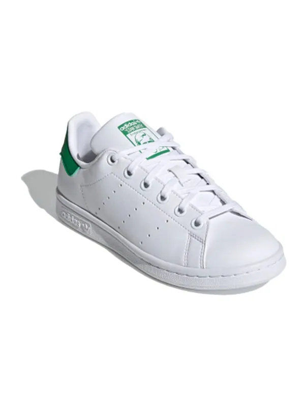 Кроссовки stan smith primegreen big kid Adidas — изображение 3 из 4, белый/зеленый/белый