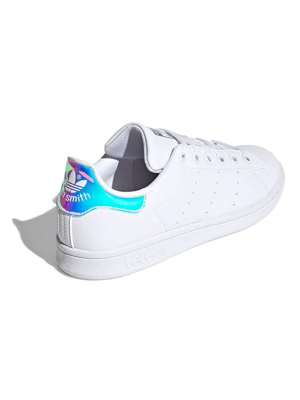 Кроссовки оригиналы stan smith j shoes Adidas — изображение 4 из 4, белый/синий/фиолетовый