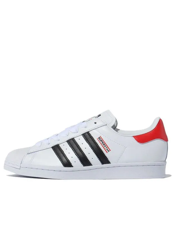 Кроссовки run dmc x superstar Adidas — изображение 1 из 4, белый