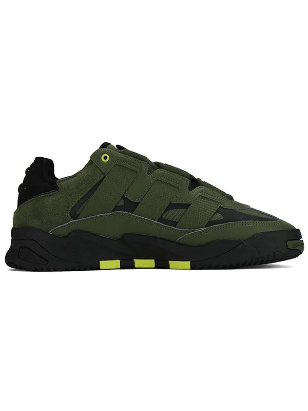 Кроссовки niteball 'oive green' Adidas — изображение 2 из 4, оливковый зеленый