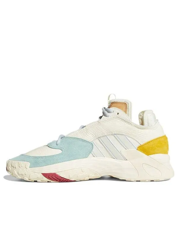 Кроссовки оригинальные стритбол баскетбольные кроссовки Adidas — изображение 1 из 4, синий/желтый
