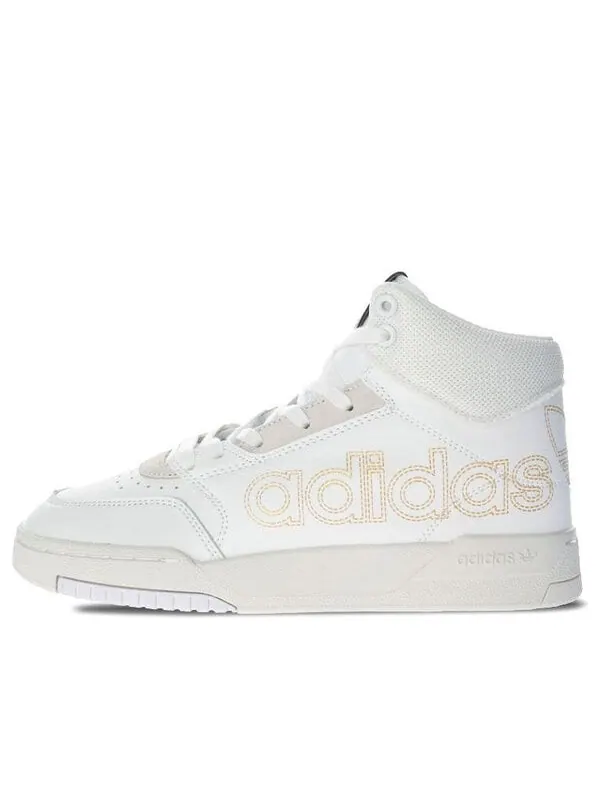 Кроссовки оригинальные drop step xl Adidas — изображение 1 из 4, белый/золотистый