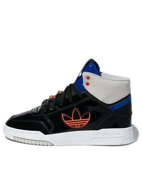 Кроссовки originals drop step xlt 'carbon black gray orange' Adidas — изображение 1 из 4, черный/серый/оранжевый