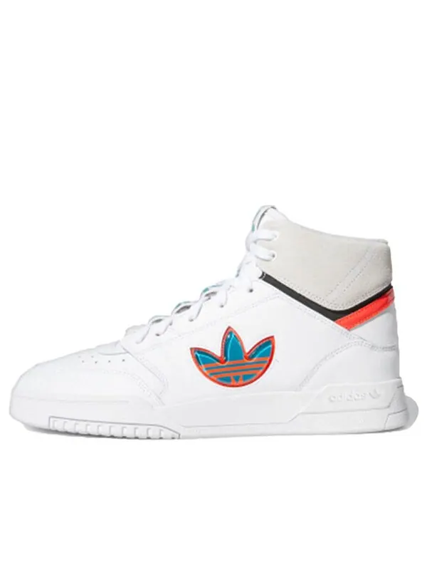 Кроссовки оригинальные drop step xlt Adidas — изображение 1 из 4, белый/синий/оранжевый