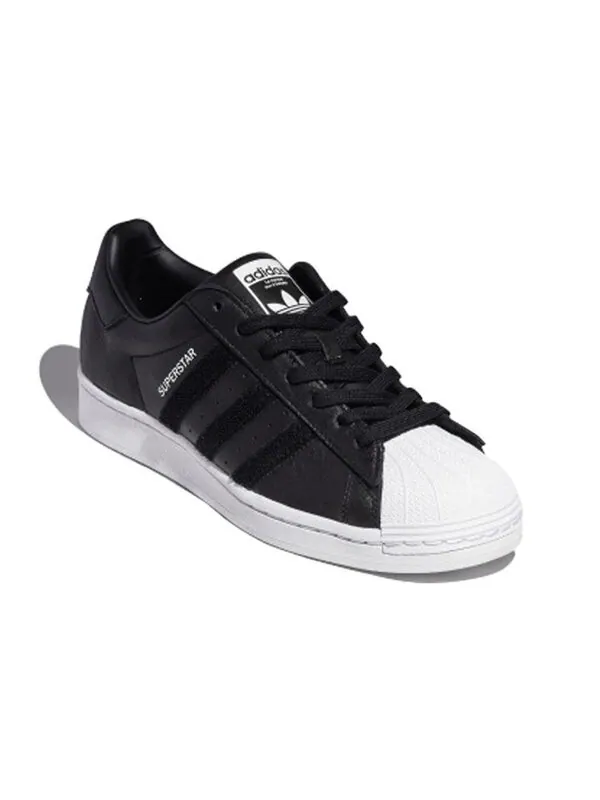 Кроссовки оригинальные superstar липучки унисекс Adidas — изображение 2 из 4, черный/белый