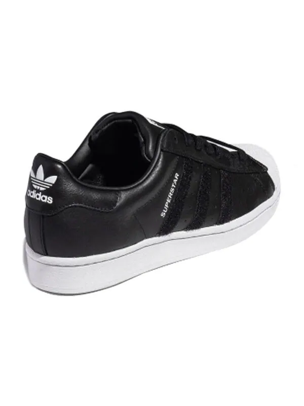 Кроссовки оригинальные superstar липучки унисекс Adidas — изображение 3 из 4, черный/белый