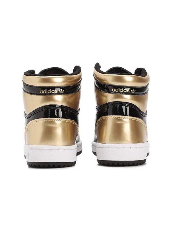 Кроссовки top ten rb 'black gold patent' Adidas — изображение 4 из 4, черный