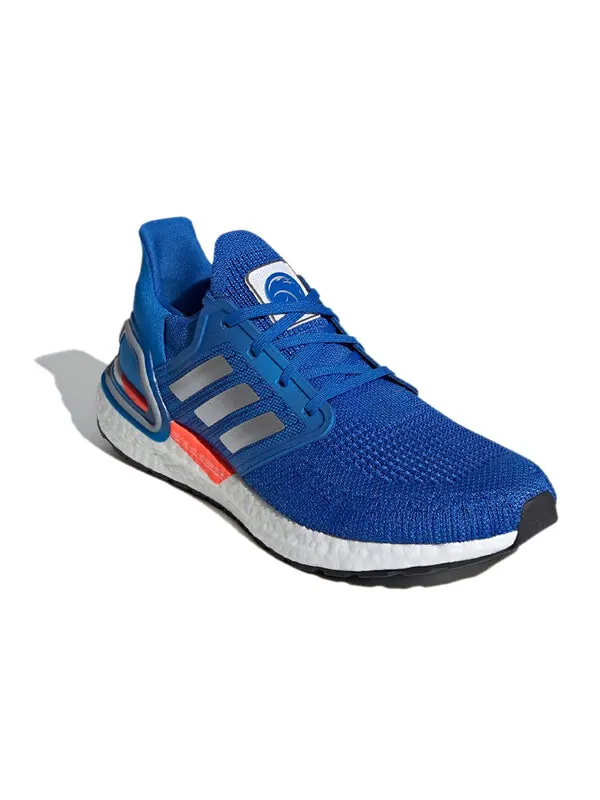 Кроссовки x nasa ultraboost 20 'blue silver' Adidas — изображение 3 из 4, синий/белый/серый