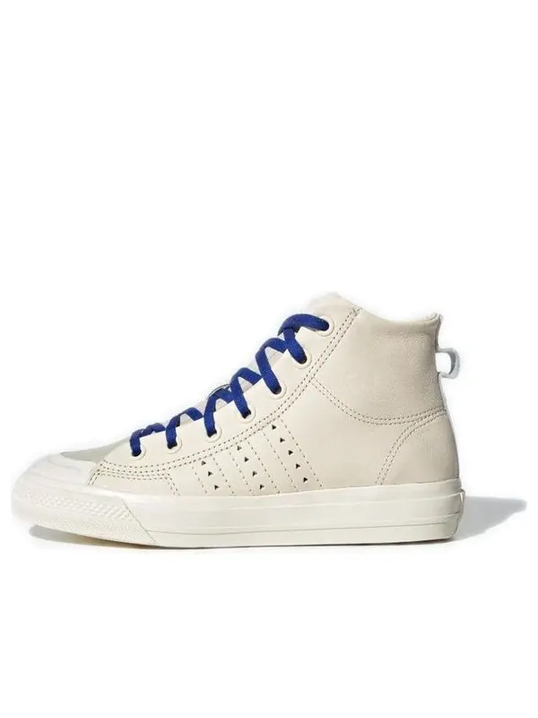 Кроссовки x pharrell nizza hi 'cream' Adidas — изображение 1 из 4, бежевый