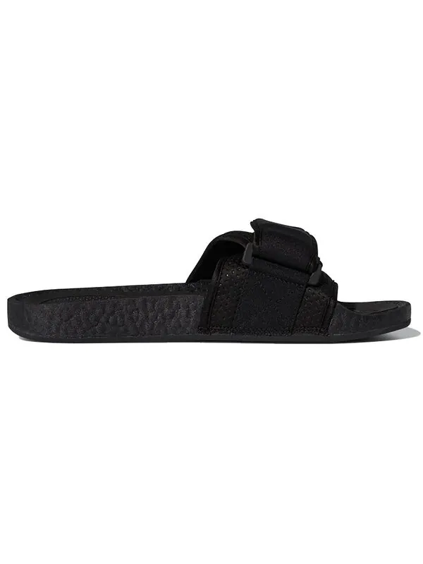 Тапочки x pharrell boost slides Adidas — изображение 2 из 4, черный