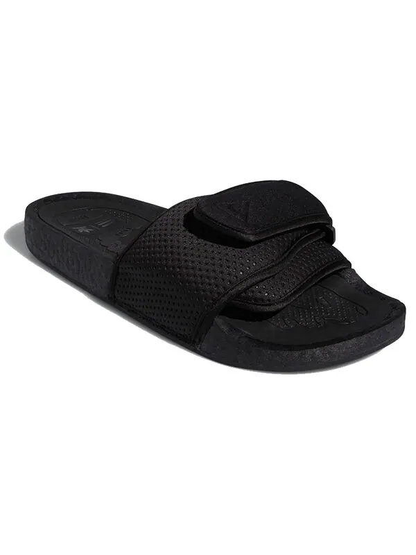 Тапочки x pharrell boost slides Adidas — изображение 3 из 4, черный