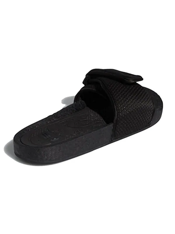 Тапочки x pharrell boost slides Adidas — изображение 4 из 4, черный