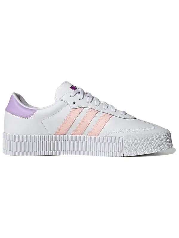 Кроссовки sambarose Adidas — изображение 2 из 4, белый/розовый/фиолетовый
