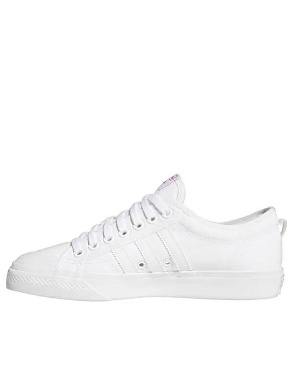 Кроссовки Adidas Originals Nizza Trefoil Sneakers Women's — изображение 2 из 6, белый