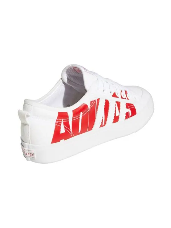 Кроссовки Adidas Originals Nizza Trefoil Sneakers Women's — изображение 6 из 6, белый