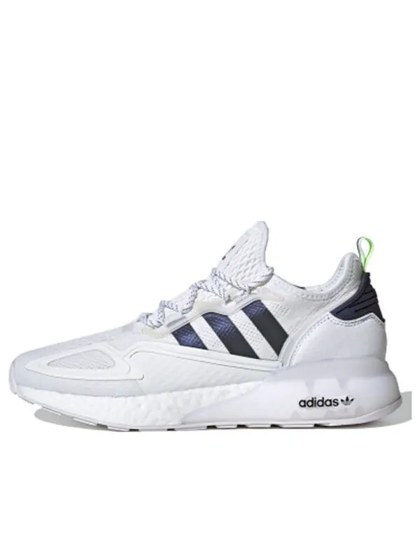 Кроссовки оригинал zx 2k boost Adidas — изображение 1 из 4, белый/черный