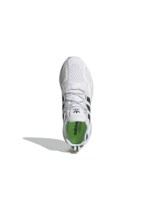 Кроссовки оригинал zx 2k boost Adidas — изображение 4 из 4, белый/черный