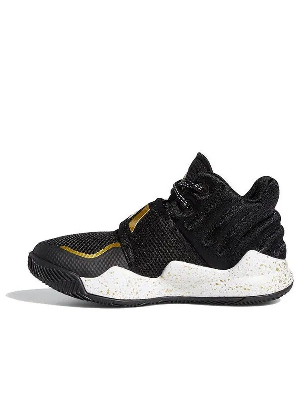 Кроссовки deep threat золотистые Adidas — изображение 1 из 4, черный/золотистый