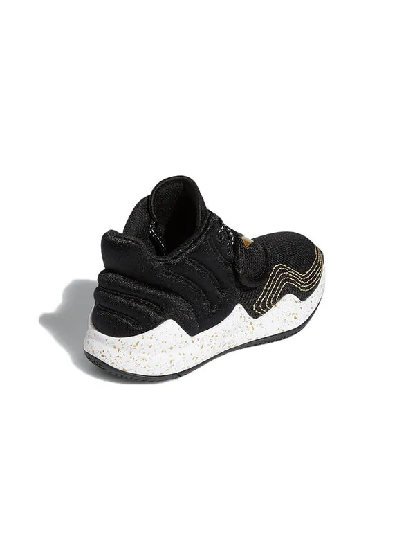 Кроссовки deep threat золотистые Adidas — изображение 4 из 4, черный/золотистый