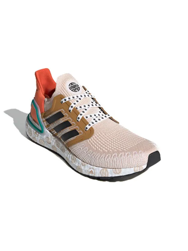 Кроссовки ультра буст 20 Adidas — изображение 3 из 4, коричневый/оранжевый