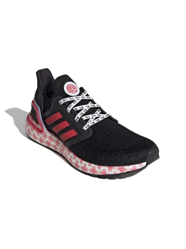 Кроссовки ультрабуст 20 Adidas — изображение 2 из 4, черный/красный