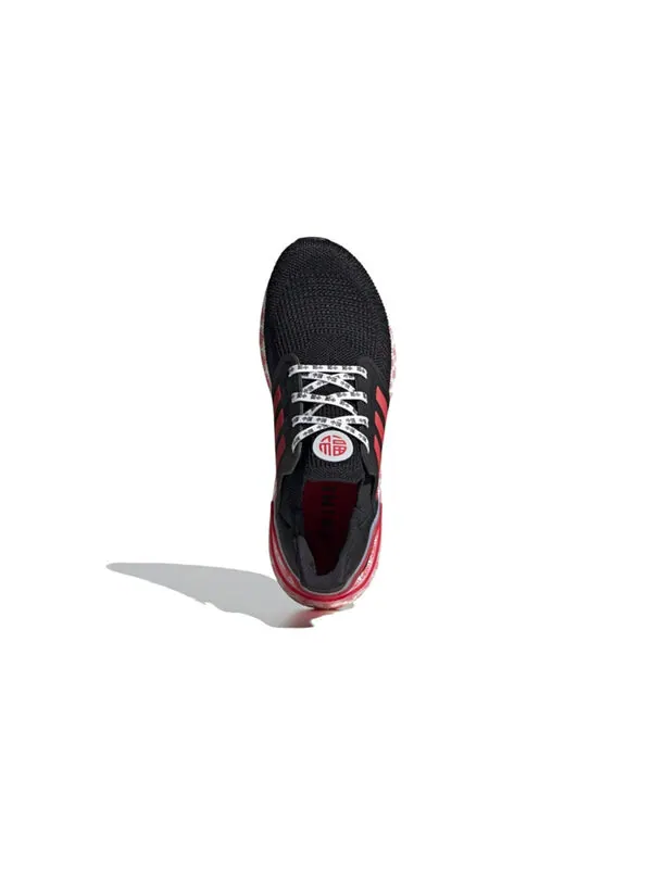 Кроссовки ультрабуст 20 Adidas — изображение 4 из 4, черный/красный