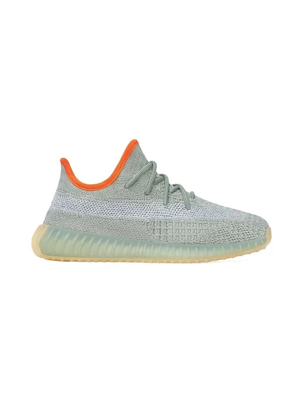 Кроссовки Boost 350 v2 kids Adidas Yeezy — изображение 2 из 4, зеленый