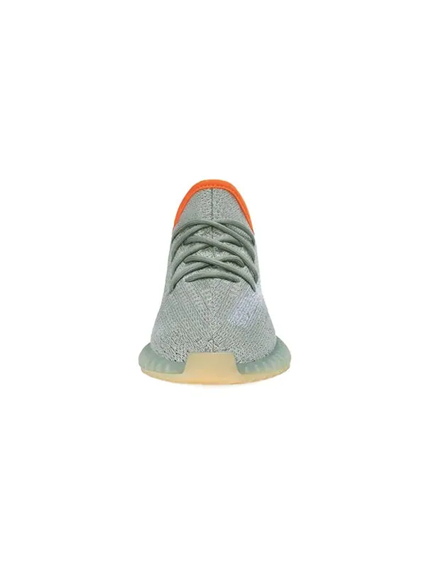 Кроссовки Boost 350 v2 kids Adidas Yeezy — изображение 4 из 4, зеленый