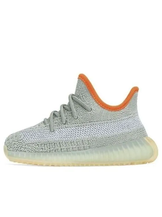 Кроссовки boost 350 v2 infant Adidas Yeezy — изображение 1 из 4, зеленый