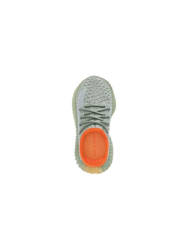 Кроссовки boost 350 v2 infant Adidas Yeezy — изображение 3 из 4, зеленый