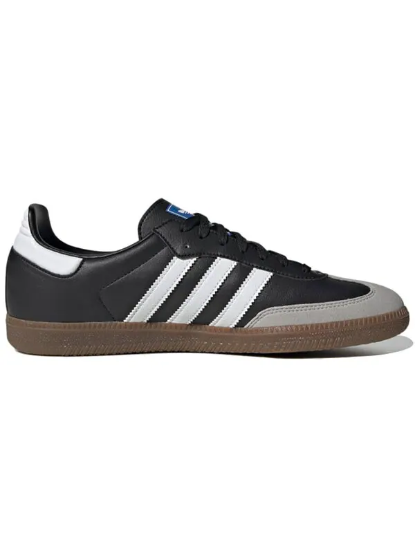 Кроссовки самба Adidas — изображение 2 из 4, черный/белый/черный