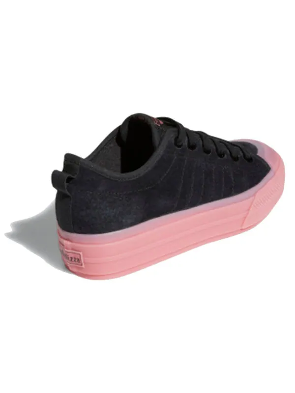 Кроссовки nizza rf Adidas — изображение 4 из 4, черный/розовый