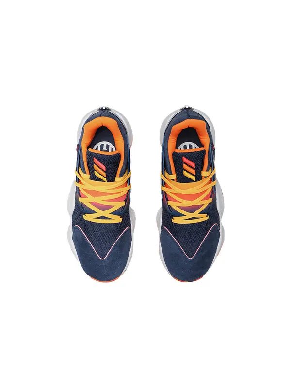 Кроссовки harden vol. 4 gca Adidas — изображение 4 из 4, синий/оранжевый/желтый