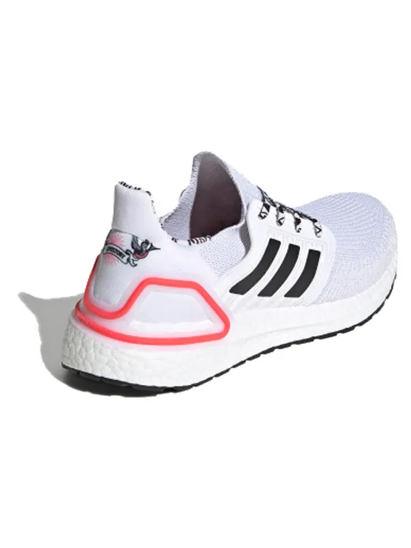 Кроссовки ultraboost 20 Вт Adidas — изображение 3 из 4, белый/черный/красный