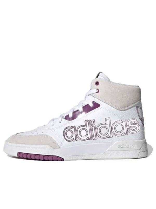 Кроссовки drop step xl Adidas — изображение 1 из 4, белый/фиолетовый/синий
