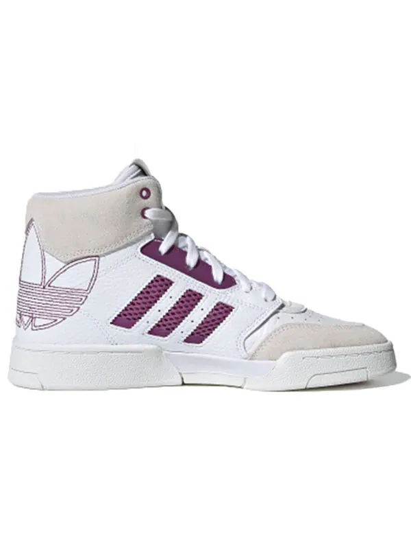 Кроссовки drop step xl Adidas — изображение 2 из 4, белый/фиолетовый/синий