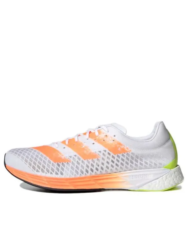 Кроссовки adizero pro Adidas — изображение 1 из 4, белый/оранжевый