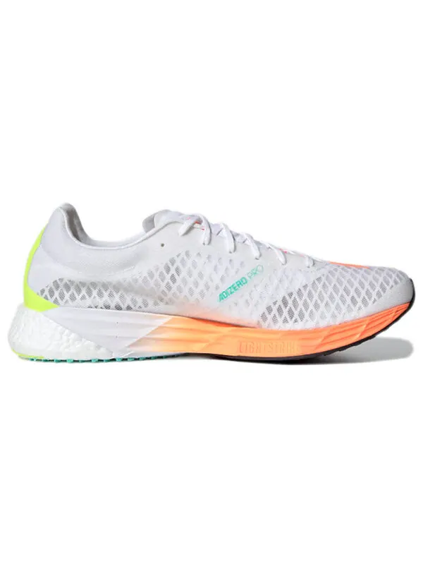 Кроссовки adizero pro Adidas — изображение 2 из 4, белый/оранжевый