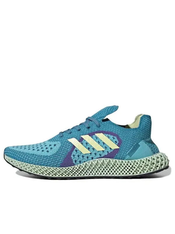 Кроссовки zx runner 4d Adidas — изображение 1 из 4, синий/желтый