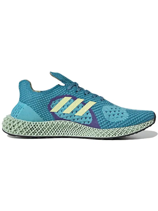 Кроссовки zx runner 4d Adidas — изображение 2 из 4, синий/желтый