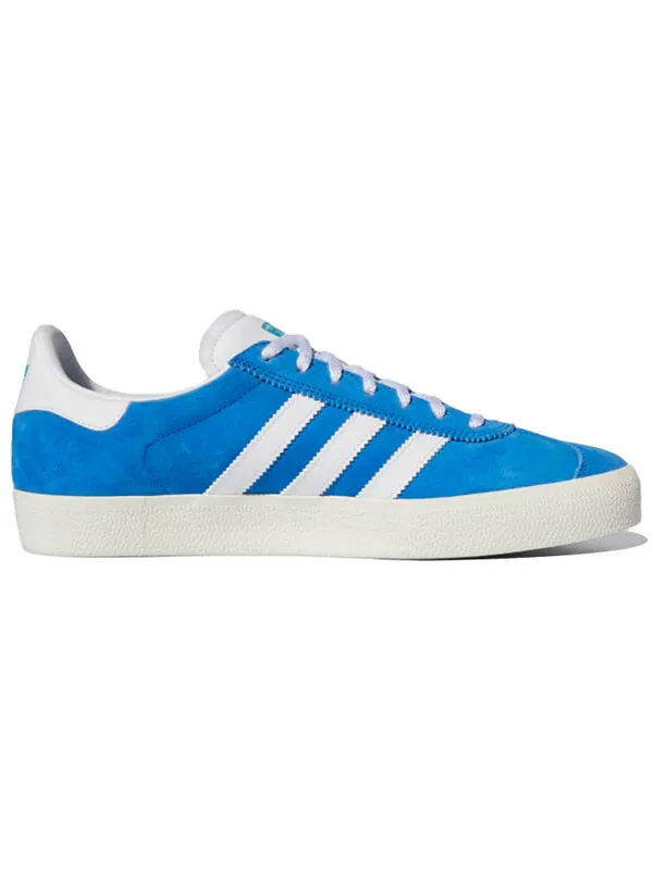 Кроссовки gazelle adv Adidas — изображение 2 из 4, синий/белый