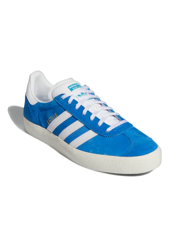 Кроссовки gazelle adv Adidas — изображение 3 из 4, синий/белый