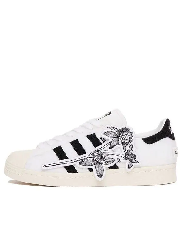 Кроссовки sneakersnstuff x superstar 80-х Adidas — изображение 1 из 4, белый