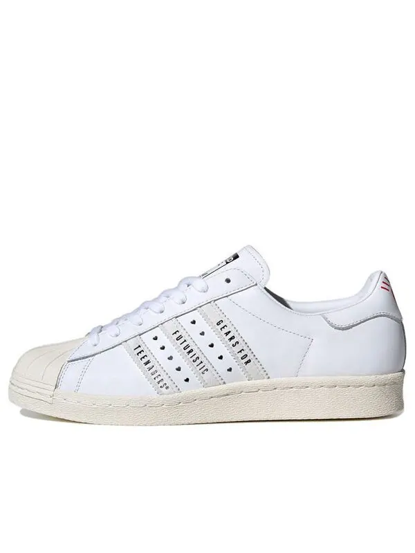 Кроссовки сделаны человеком x суперзвезда Adidas — изображение 1 из 4, белый