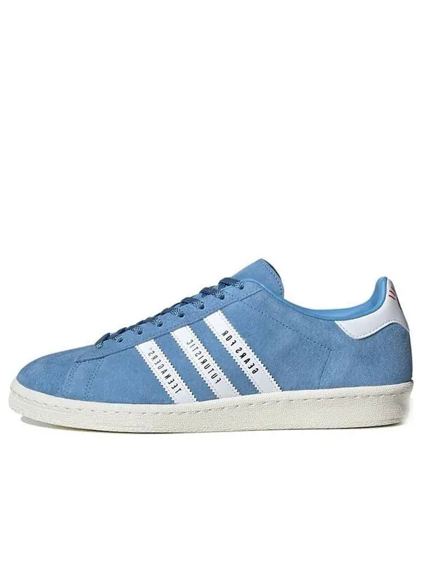 Кроссовки x созданный человеком кампус Adidas — изображение 1 из 4, синий/белый