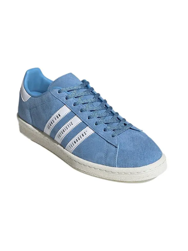 Кроссовки x созданный человеком кампус Adidas — изображение 2 из 4, синий/белый